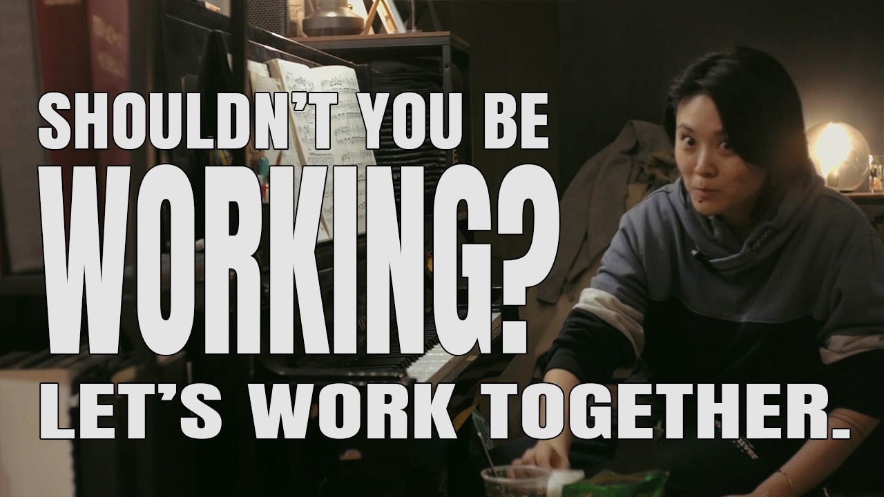 if you have a hard time working, turn off your feelings. sincerely, your work buddy.