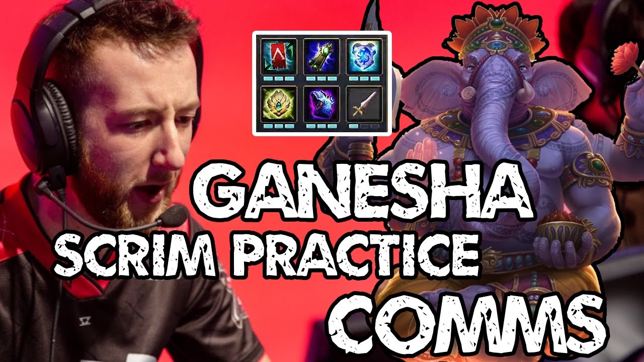 SMITE PRO SCRIMS - Ganesha (TRYHARD COMMS)