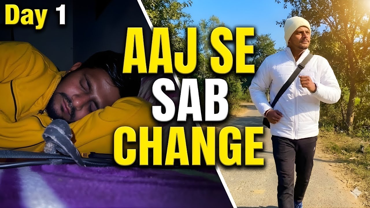 Aaj se sab change” – why I’m starting this challenge | 37 Days challenge | Day 1