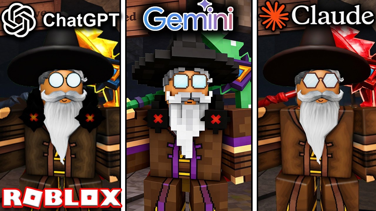 ChatGPT vs Gemini vs Claude Make The Forge