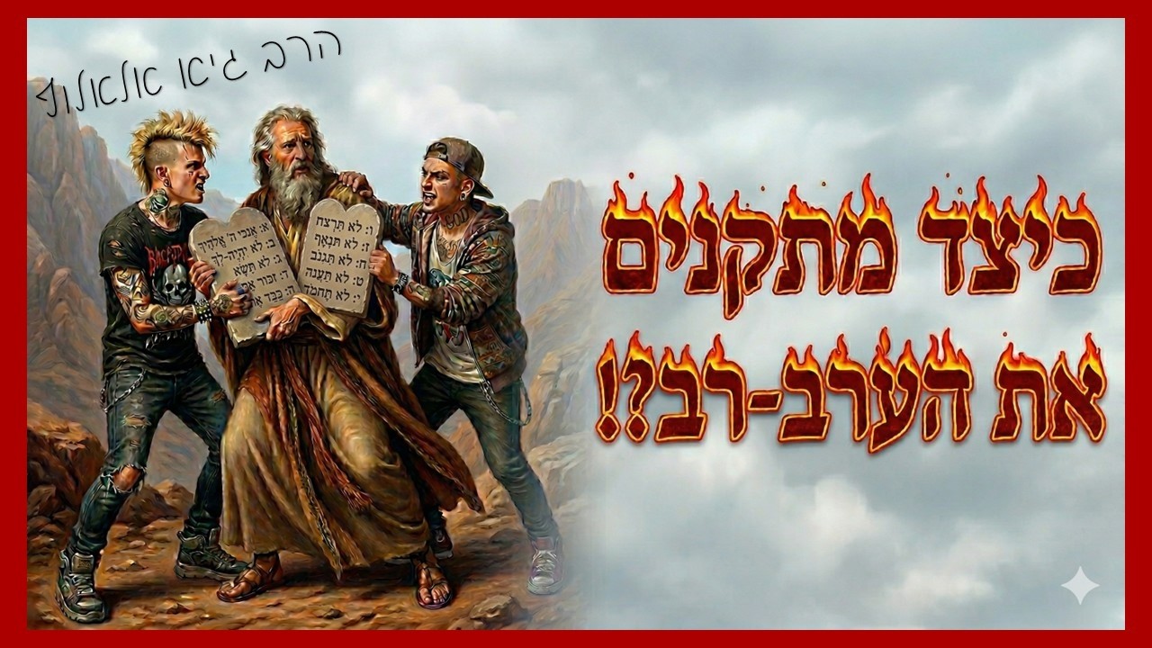 איך מתקנים את הערב רב? הסוד הגדול של חג הפסח | הרב גיא אלאלוף