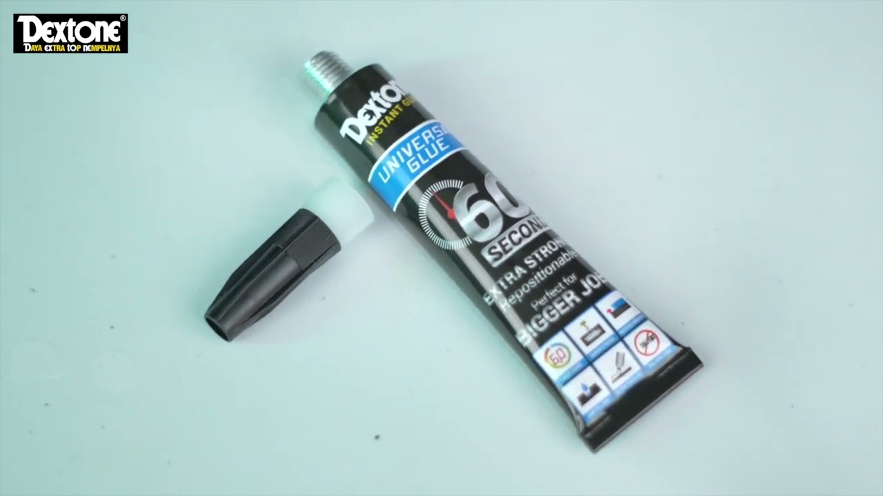 Dextone Universal Glue 60 sec - Lem Viral bisa untuk helm kamu yang rusak