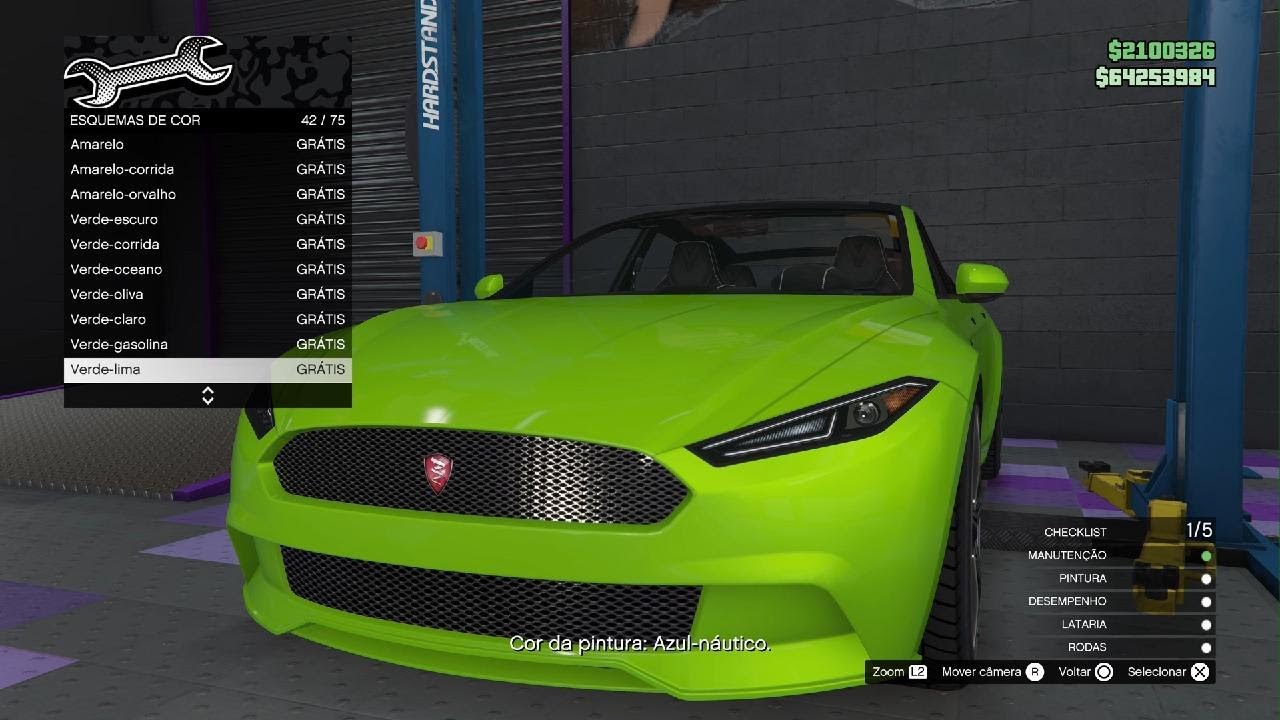 #64 - GTA 5 - PS5 - ENTREGANDO CARROS (OFICINA DE TUNNING) PAGANDO EM DOBRO $$$$ -  24/01/26