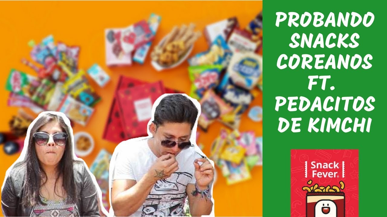 Probando snacks COREANOS C/Pedacitos de Kimchi (SNACKFEVER) ♥ #DTEC