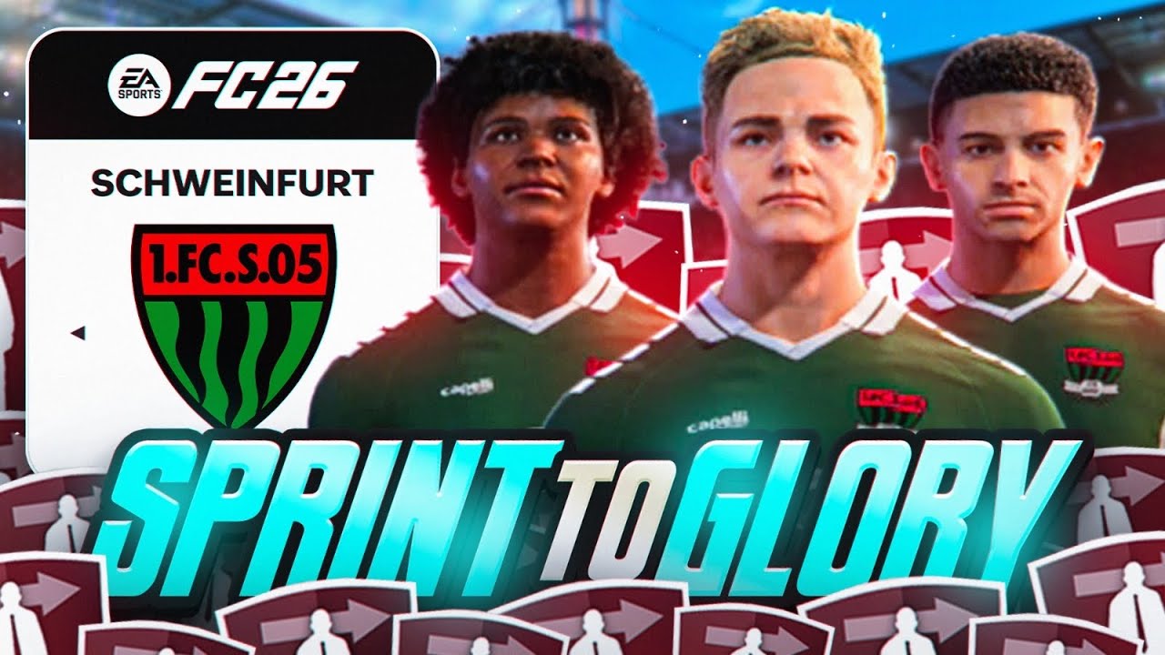NUR mit JUGENDSPIELERN zum CHAMPIONS LEAGUE TITEL! 🏆👶🏼 Schweinfurt Sprint to Glory