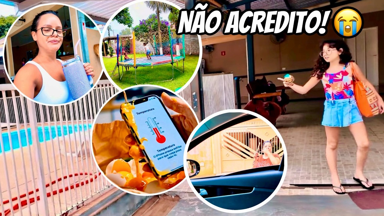 Chegamos em Guararapes: celular de R$ 15 mil aquecido no OVO 😰😭cafe da manha e sítio !