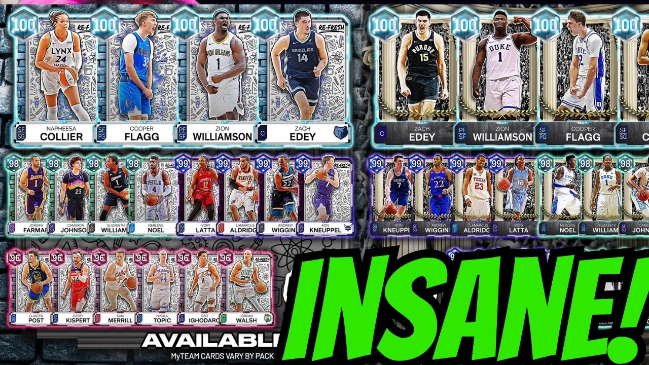 Завтра в режиме MyTeam в NBA2K26 появятся Зак Эдей и разыгрывающий Коппер Флэгг.