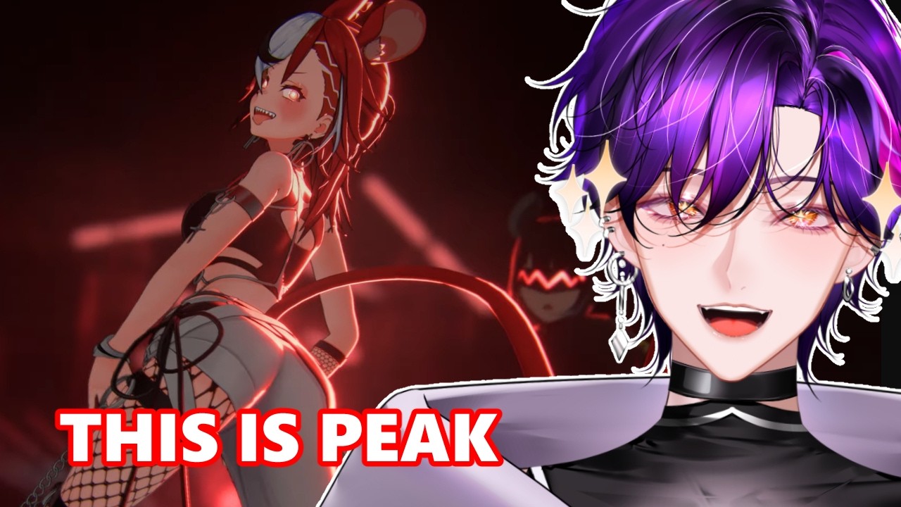 МОЯ НОВАЯ ЛЮБИМАЯ ПЕСНЯ | Реакция VTuber-блогера-пацанки на песню Snake Eyes - Hakos Baelz