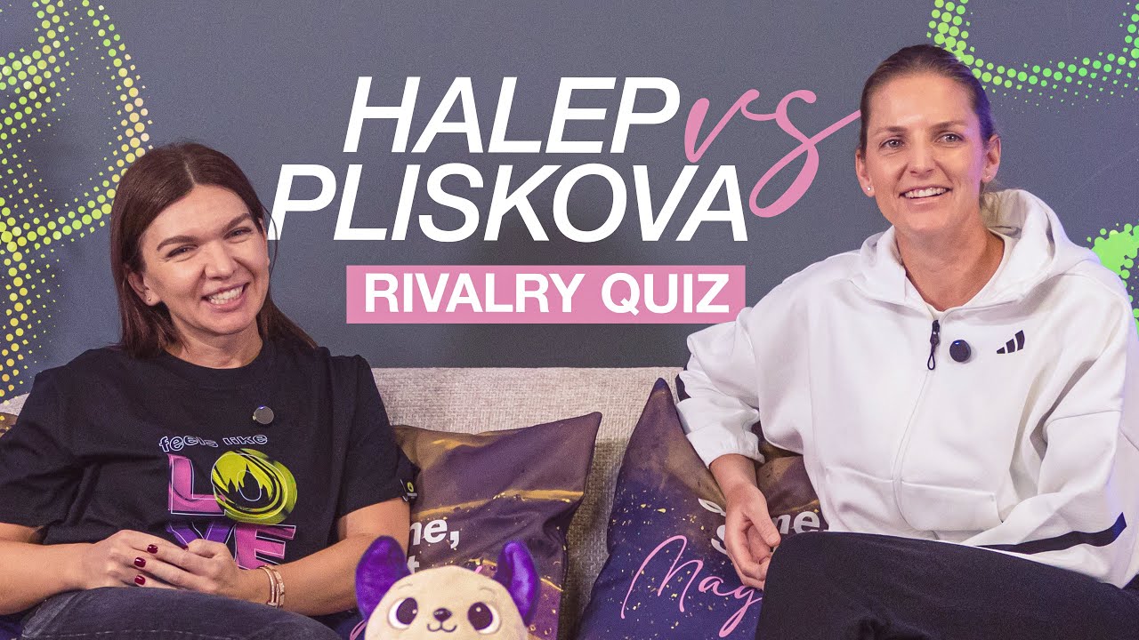Simona Halep vs. Karolina Pliskova I Rivalry Quiz @TransylvaniaOpen 2026