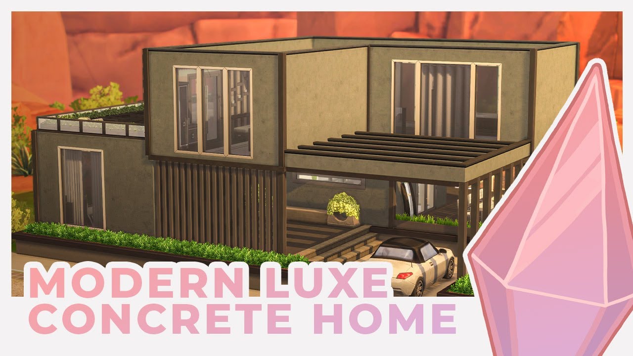 Modern Luxe Home // No CC // Sims 4 Stop Motion Build