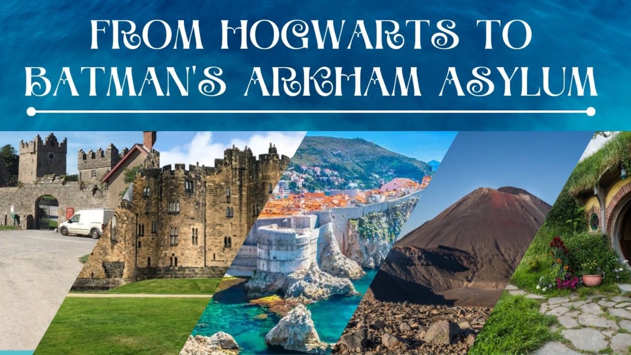 Fictional Places In Real Life! | From Hogwarts To Batman's Arkham Asylum