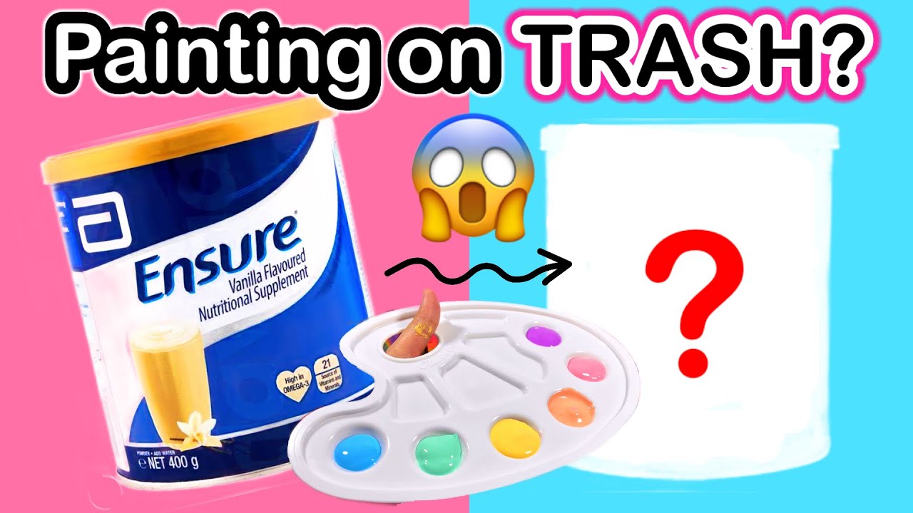 I Paint on TRASH 😱