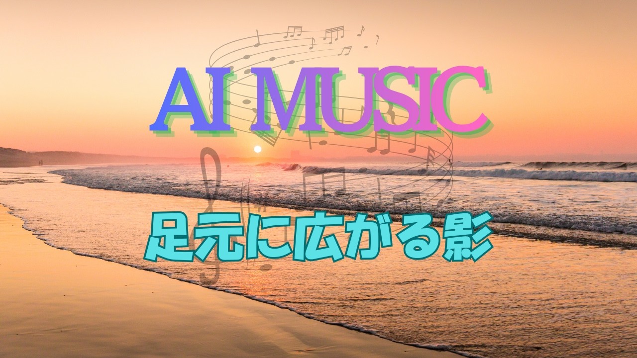 No.46最新のAI技術を使って作った音楽を配信「足元に広がる影」過去に発表した楽曲を今回改めてお届けします。
