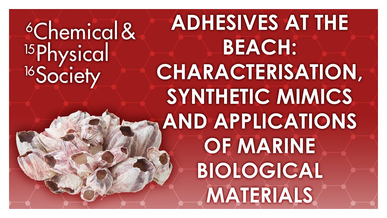 Marine Adhesives - Prof. Jonathan Wilker - CPS Talk 2021