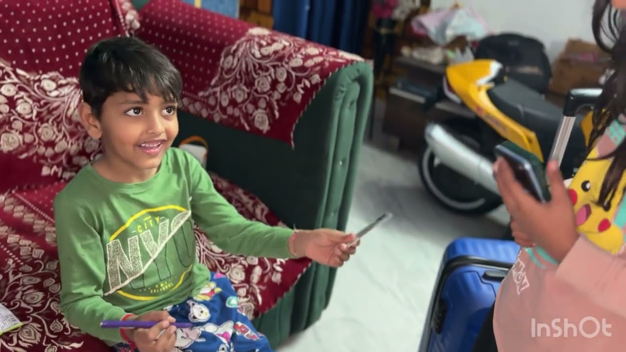 khushi vansh ne khela hotel hotel🥰🥰🥰
