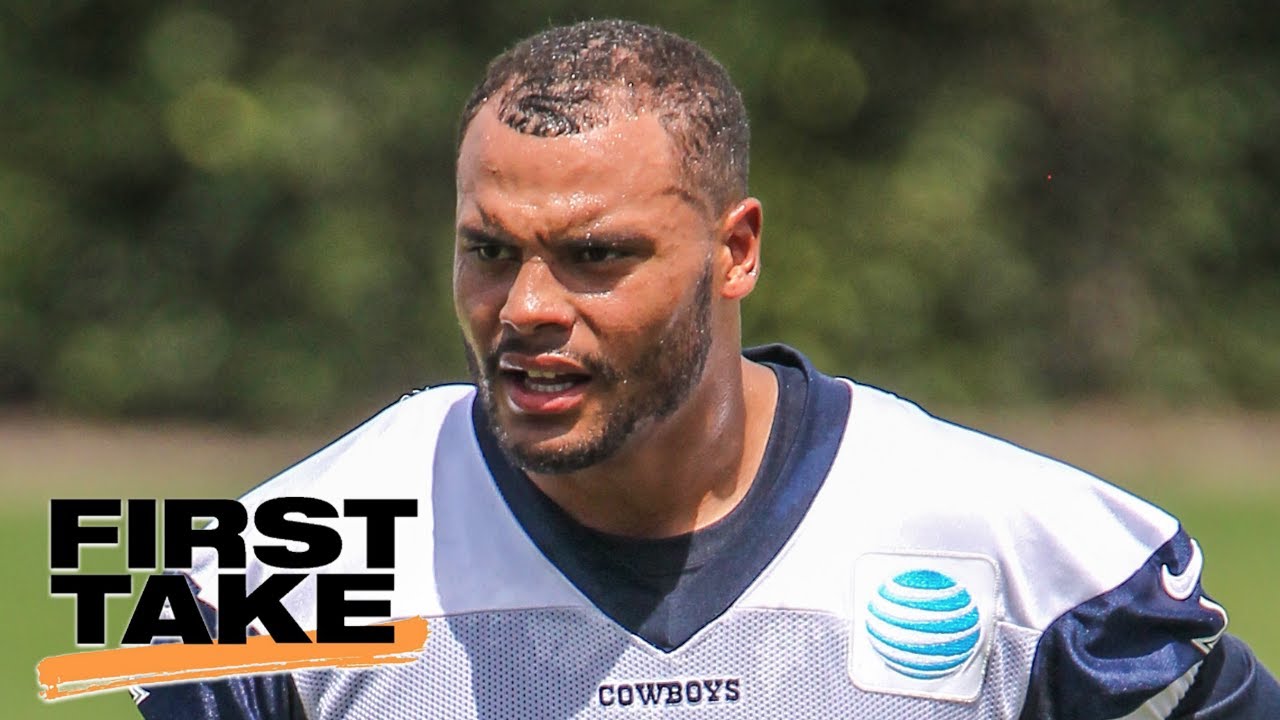 Stephen A. Smith Says Dak Prescott Is Not A Top-10 NFL Quarterback | First Take | June 16, 2017