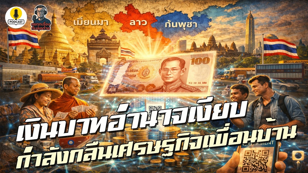 เงินบาทอำนาจเงียบ กำลังกลืนเศรษฐกิจเพื่อนบ้าน จริงหรือ?