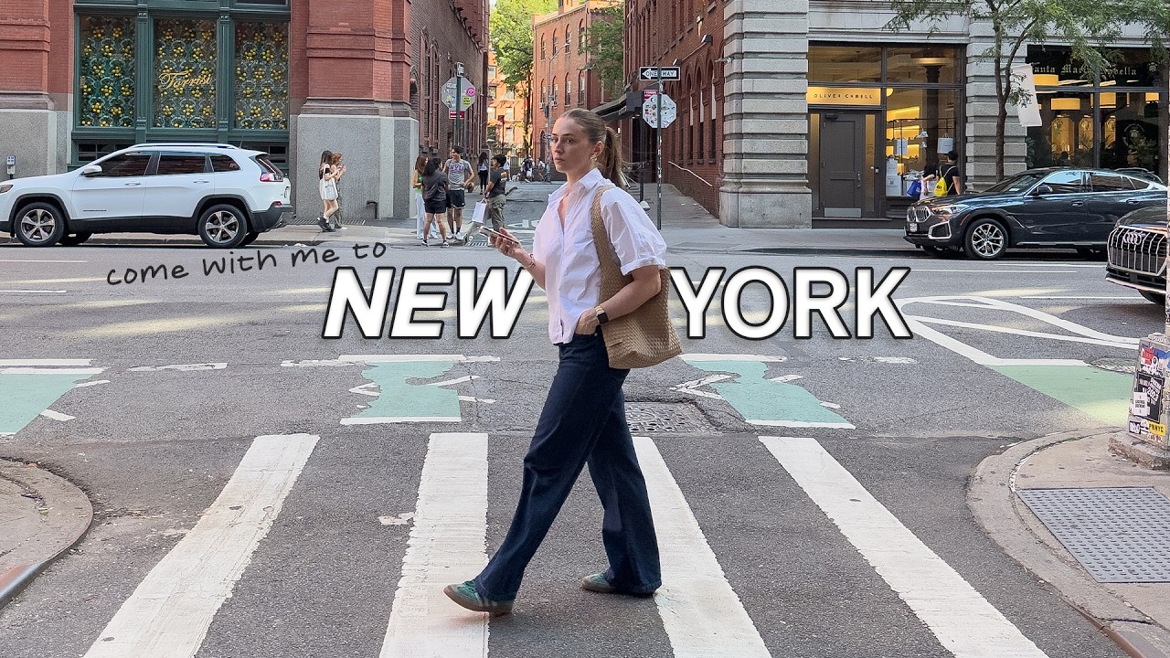 come with me to New York 🗽✨ what I bought, US Open, more