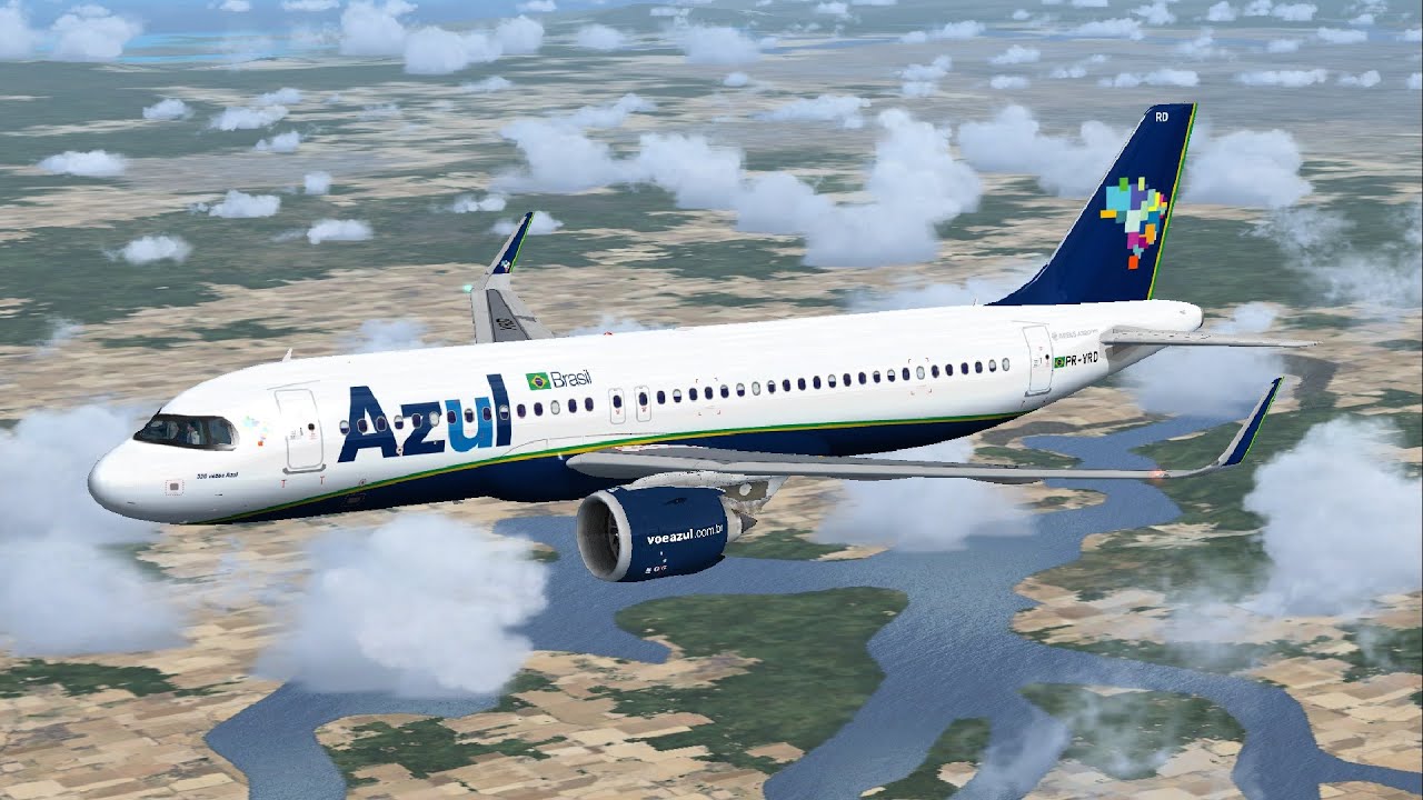 [FSX] A320NEO AZUL | Campinas (VCP) - Rio de Janeiro (SDU)