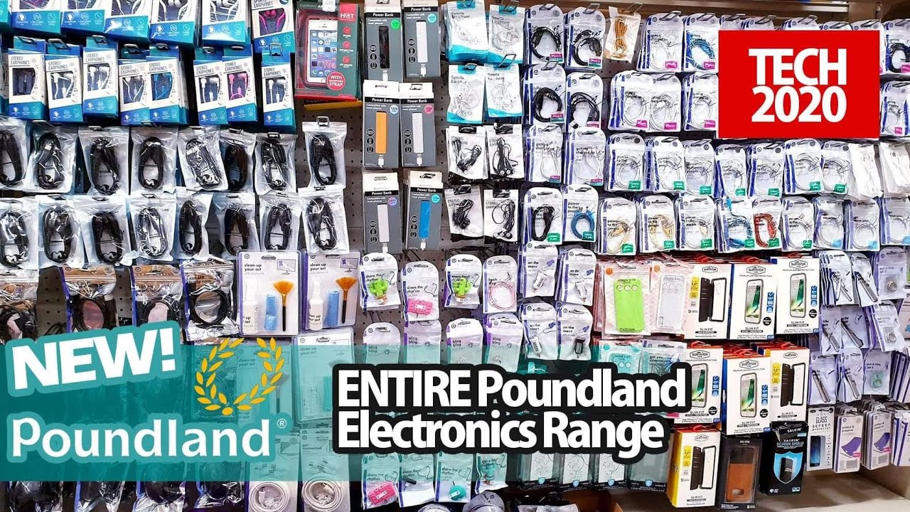 🔴 REQUESTED 🔴 ENTIRE POUNDLAND ELECTRONICS RANGE ♡ POUNDLAND SHOP WITH ME 2020 - Tech / Technology
