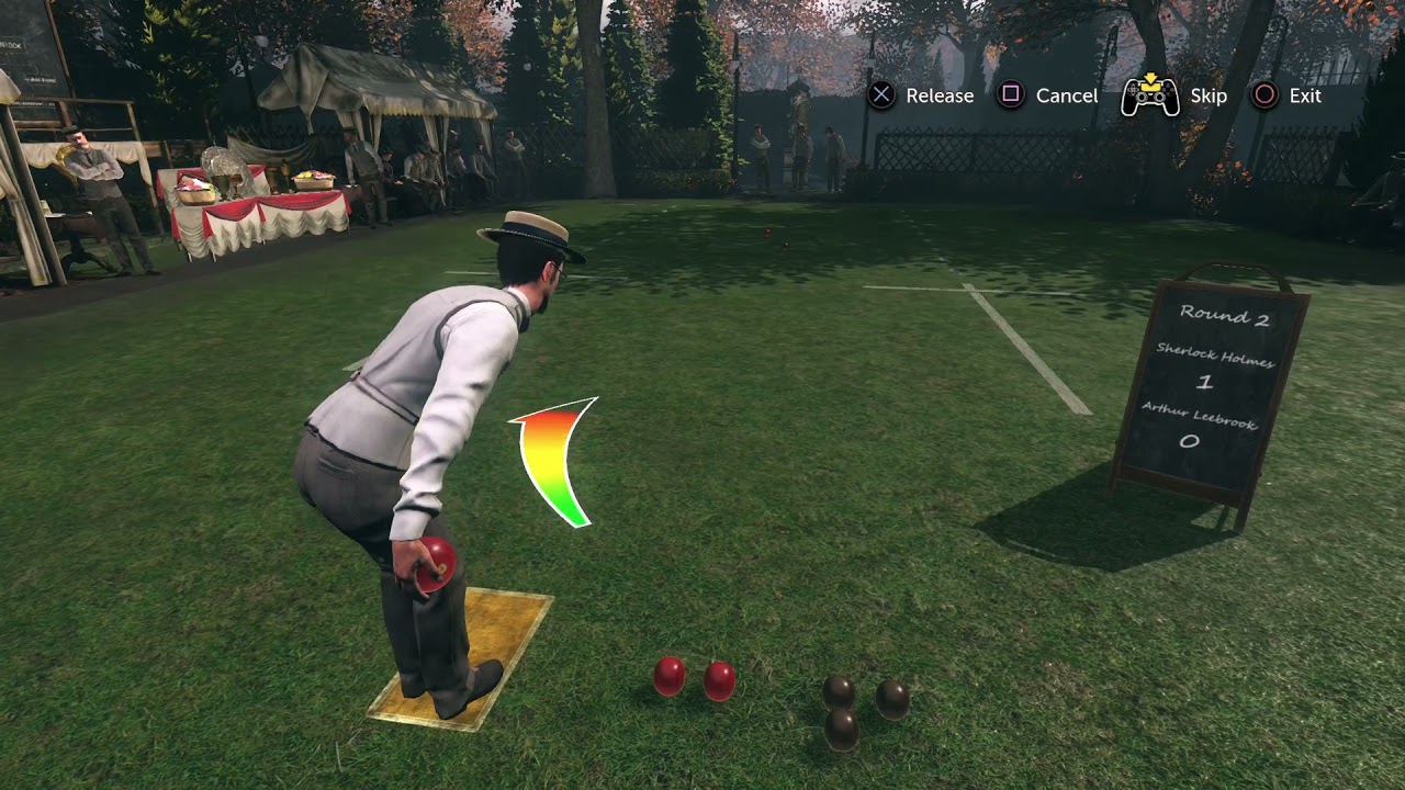 Sherlock Holmes: The Devil's Daughter Lawn Bowls.