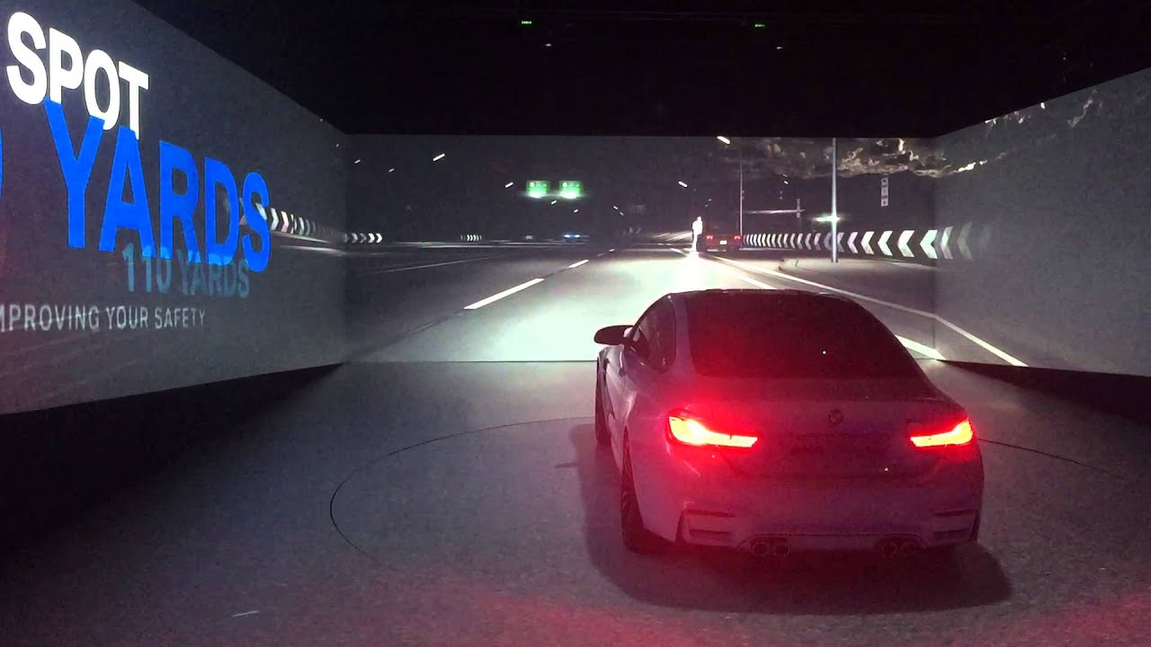 BMW Laser Headlights Introduction CES 2015 Las Vegas