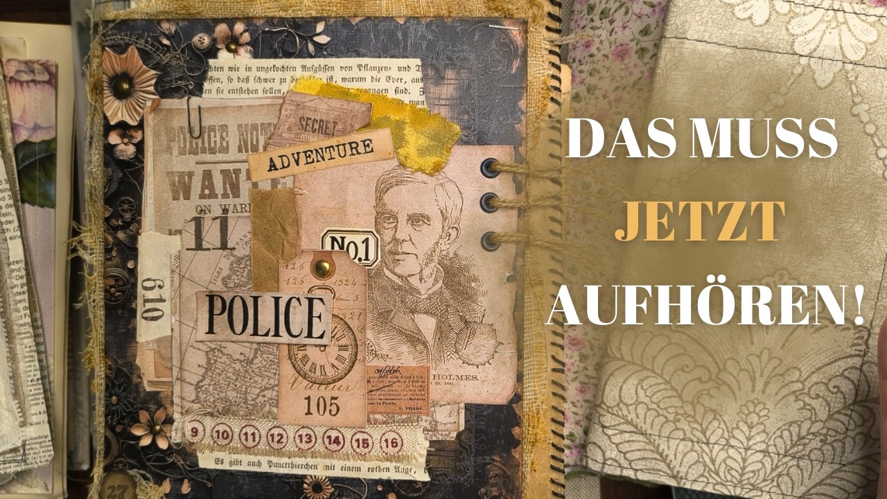 Meine unvollendeten Junk Journal Projekte — was bleibt, was geht