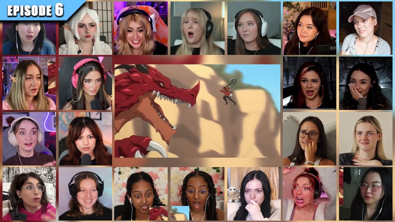 [Girls React] Frieren: Beyond Journey's End Episode 6 Reaction Mashup | 葬送のフリーレン