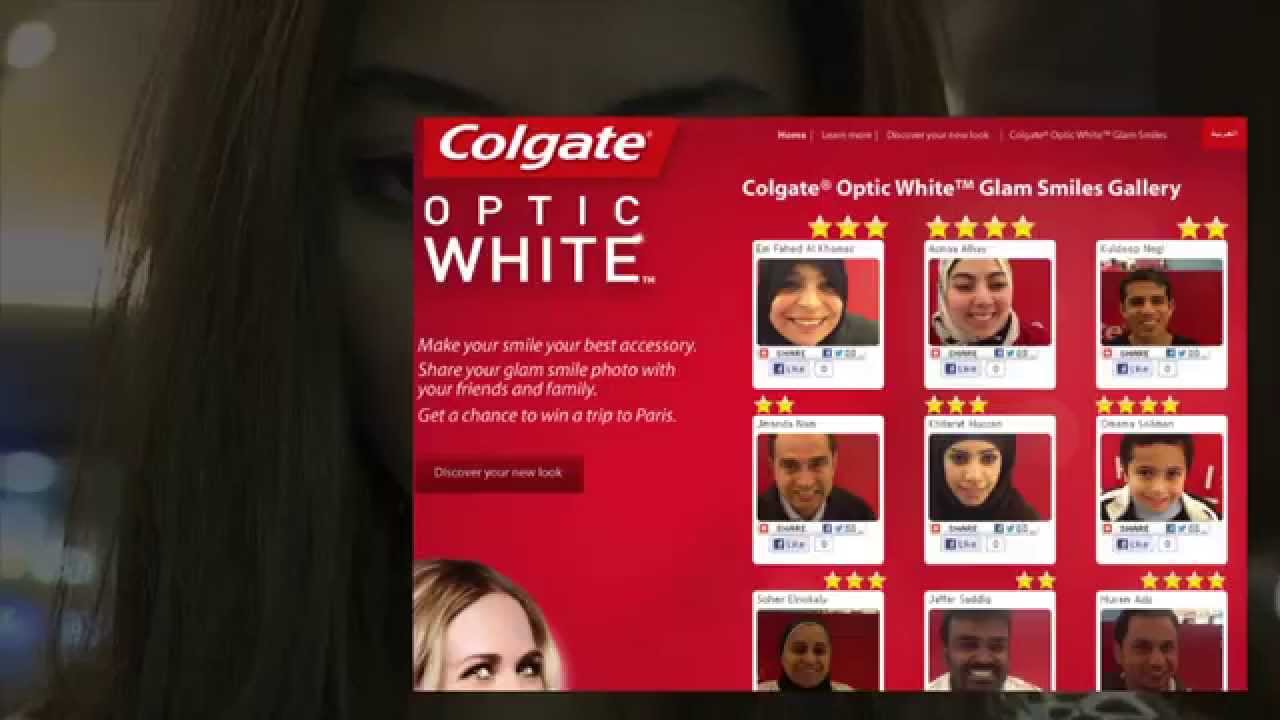 Colgate Optic White Mall Activation