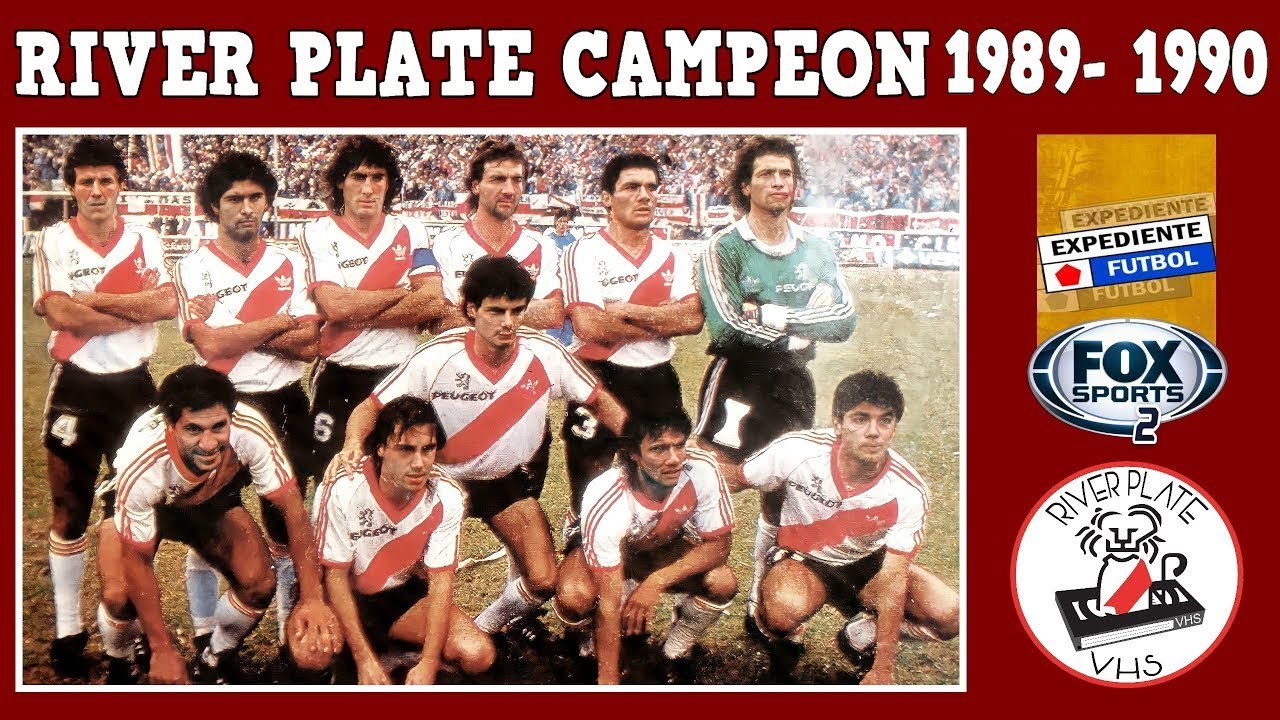 RIVER PLATE CAMPEÓN 1989/1990 - Expediente Futbol - River Plate VHS