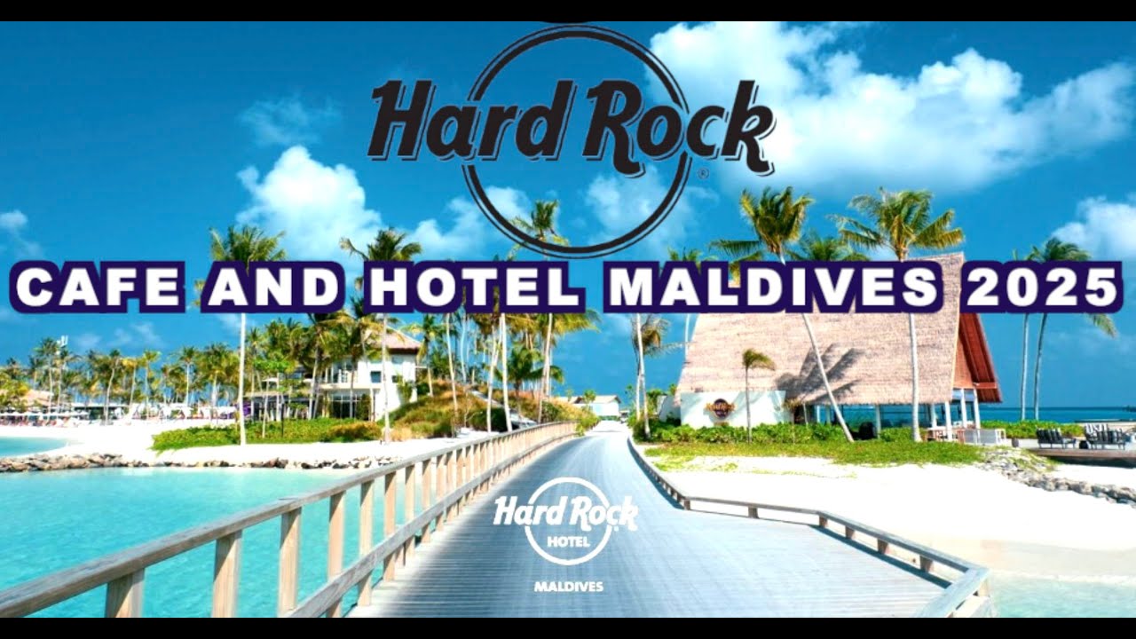 Исследуем Hard Rock Hotel на Мальдивах | Обед в Hard Rock Cafe 🍽️