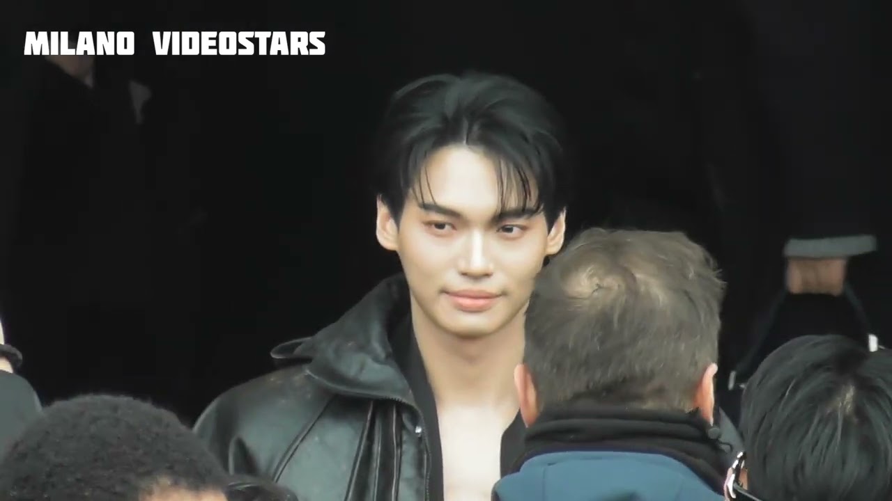 Win Metawin arrival @ show Prada 14 january 2024 Milan Fashion Week Milano