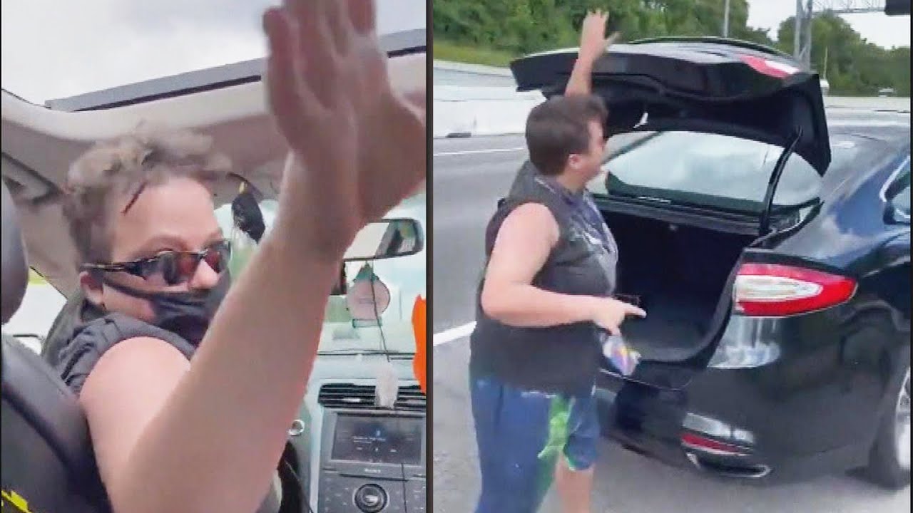 Lyft Driver Freaks Out and Kicks Out Passenger on Highway