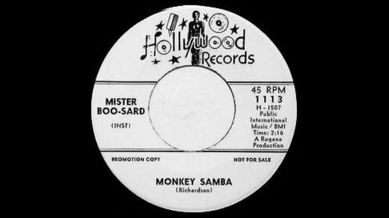 Mister Boo-Sard - Monkey Samba. 1967 Soul Instrumental