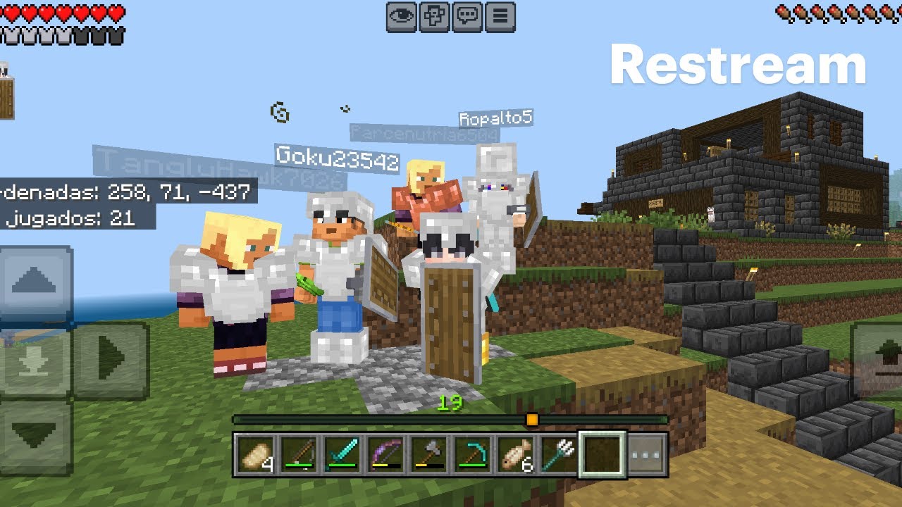 JUGANDO CON SUBS MINECRAFT🔴