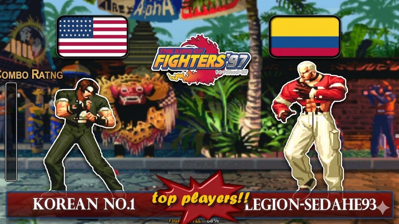 [TOPs KOF 97 FT5] Korean No.1 (USA) vs LEGION-SEDAHE93 (Col) #kof97