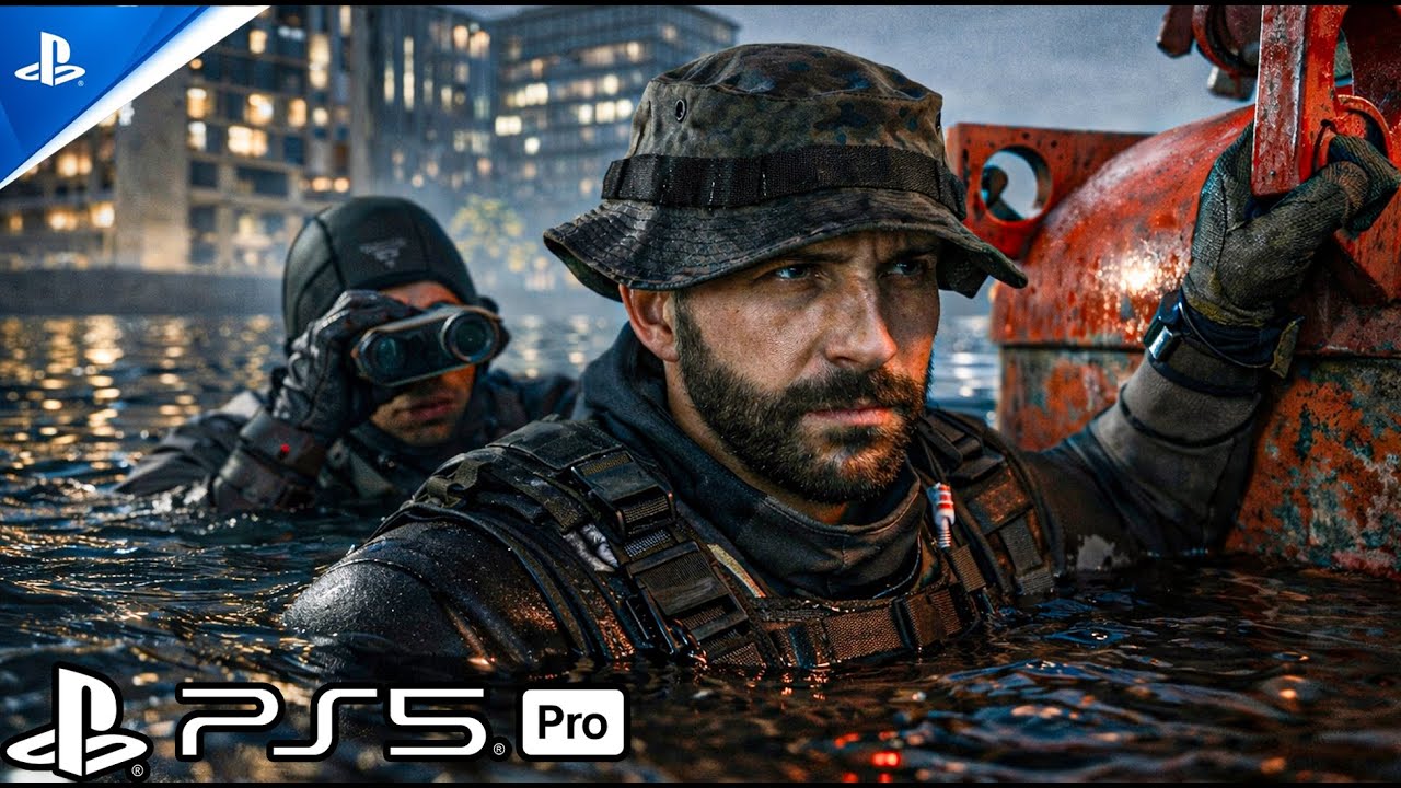 CIA Operation At Amsterdam Docks (PS5) Realistic ULTRA Graphics Gameplay [4K 60 FPS] Call of Duty
