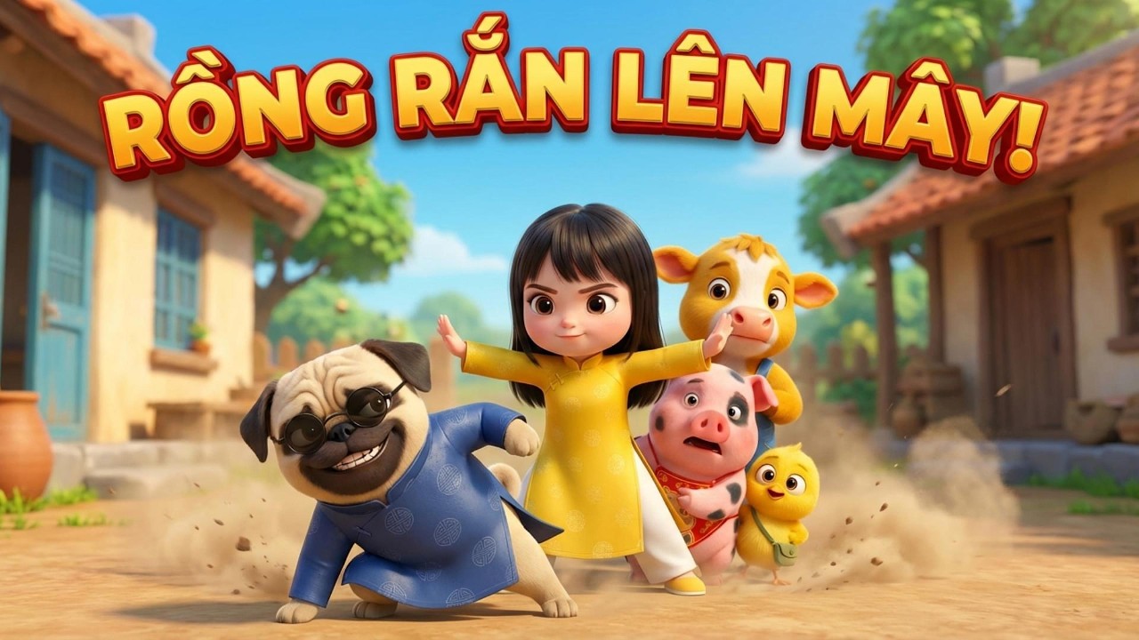 🐲 Rồng Rắn Lên Mây - Nhạc Thiếu Nhi Vui Nhộn Hay Nhất 2026 | Thaoo Friends Studio 3D