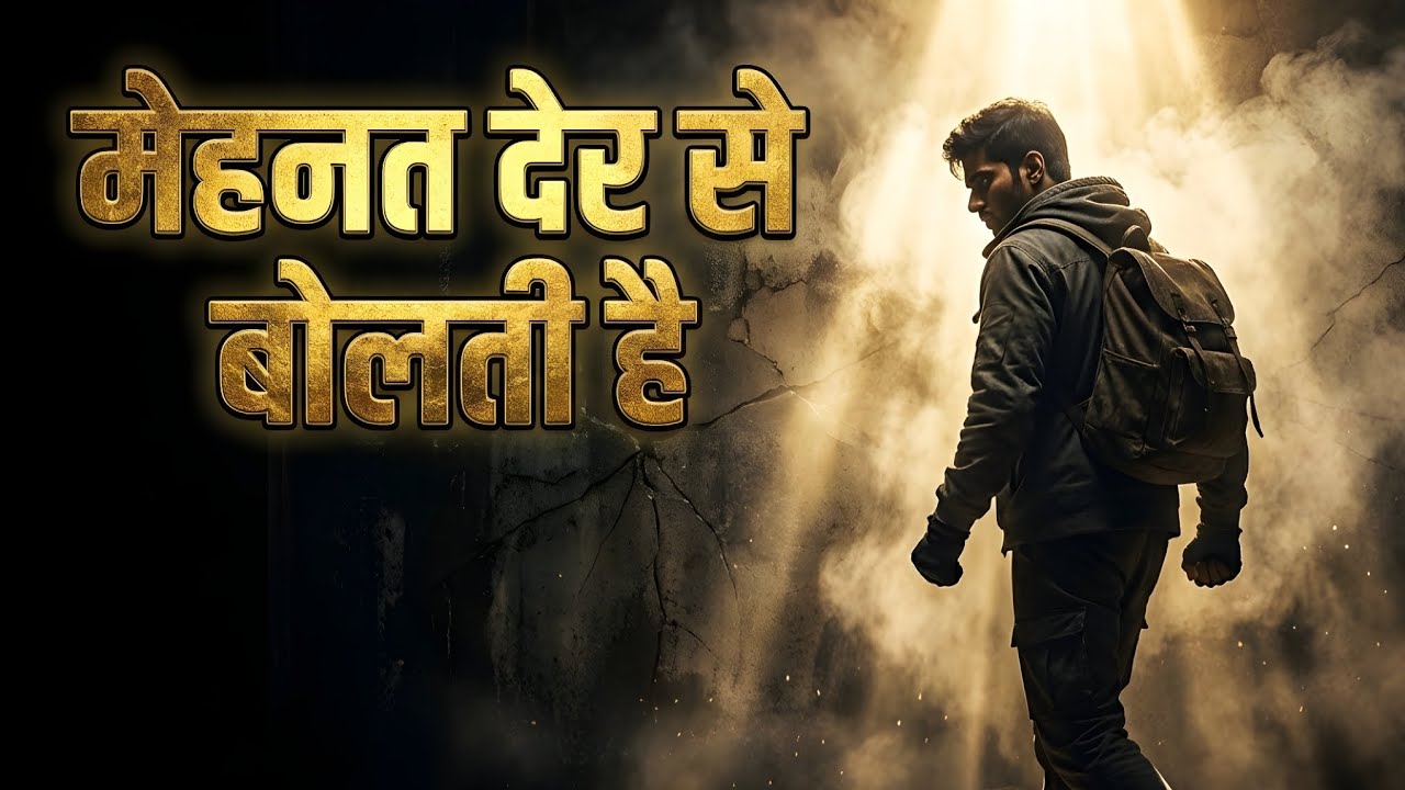 मेहनत देर से बोलती है | Powerful Motivational Song | Silent Grind | Hindi Motivation