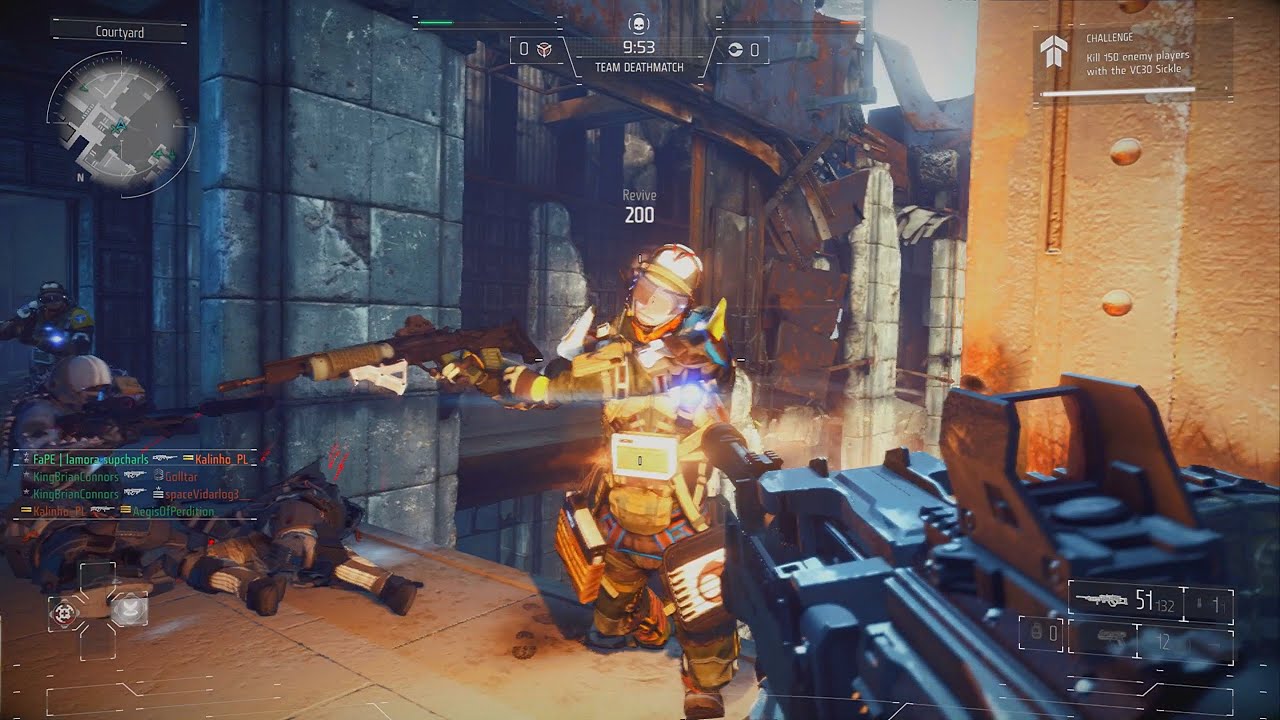 Killzone Shadow Fall Multiplayer Team Deathmatch Gameplay 77