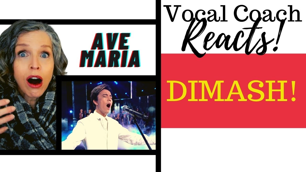 Dimash - AVE MARIA | New Wave 2021| Voice Coach Reacts & Deconstructs