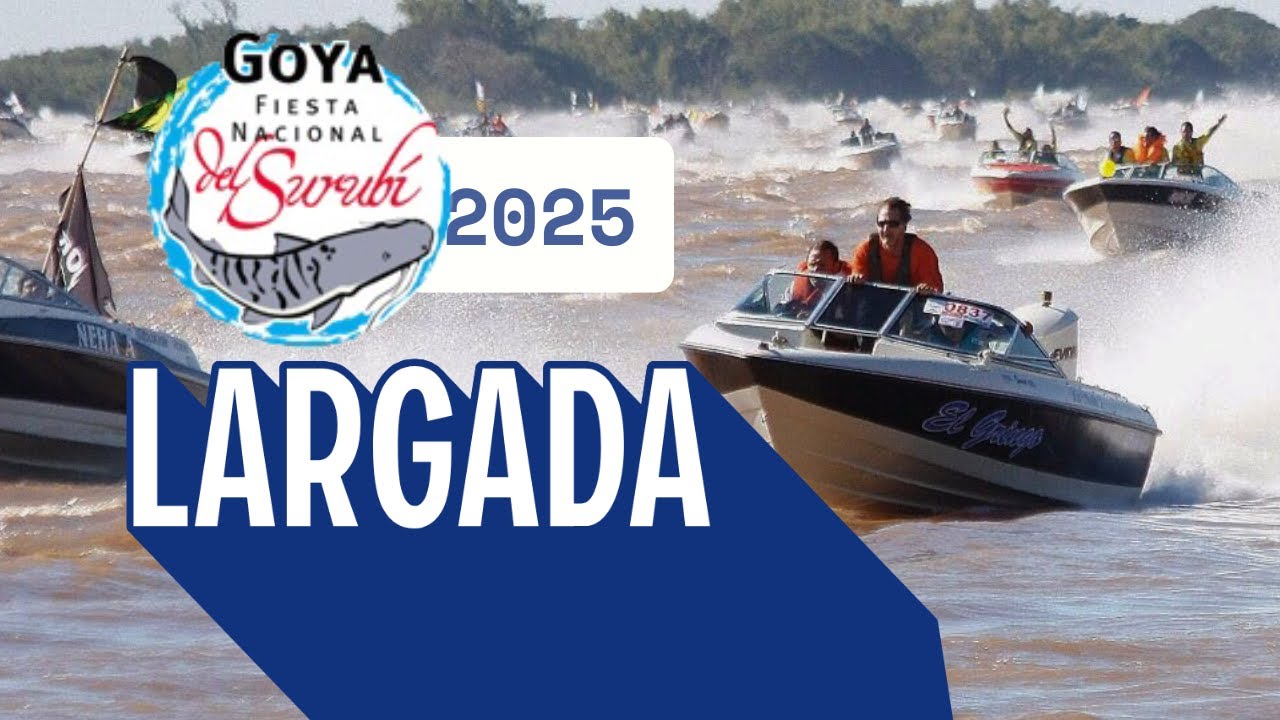 Largada 2025, Fiesta Nacional del Surubi.  Goya, Corrientes. #fns2025 #largada2025