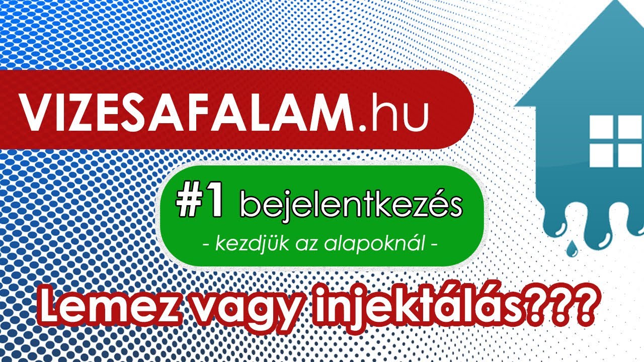 Ok-ok, utólagos vízszigetelés kell! 🧱💧 Na de LEMEZ vagy INJEKTÁLÁS???🤔 Tegyük helyére a dolgokat☝️