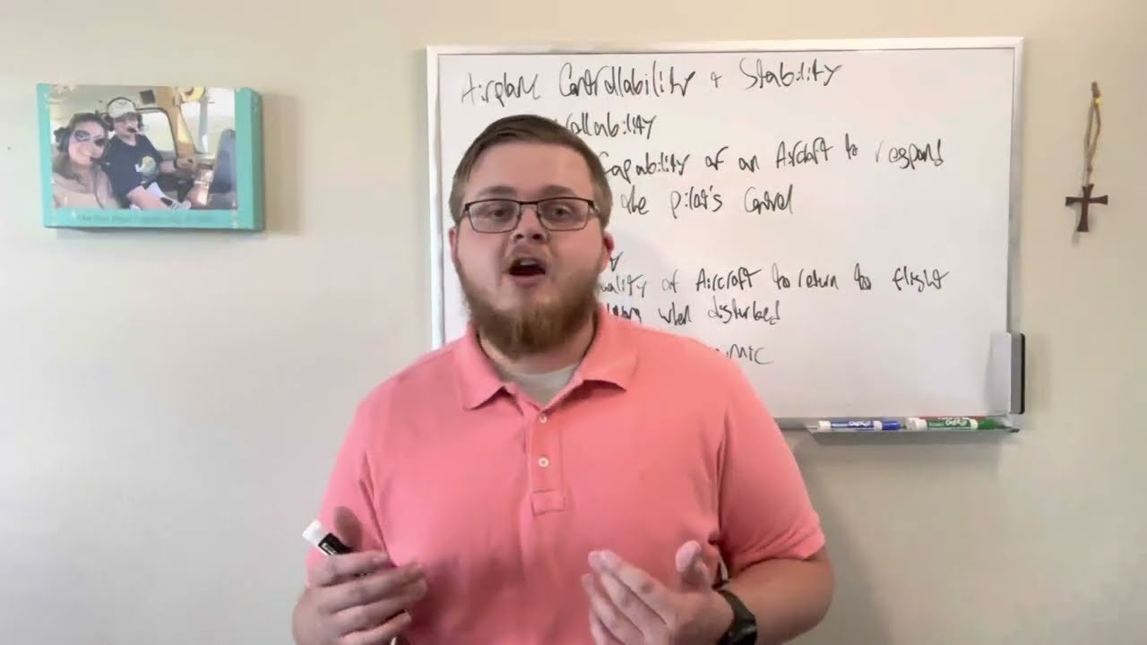 60 Second CFI: Stability and Controllability, what&rsquo;s the difference?