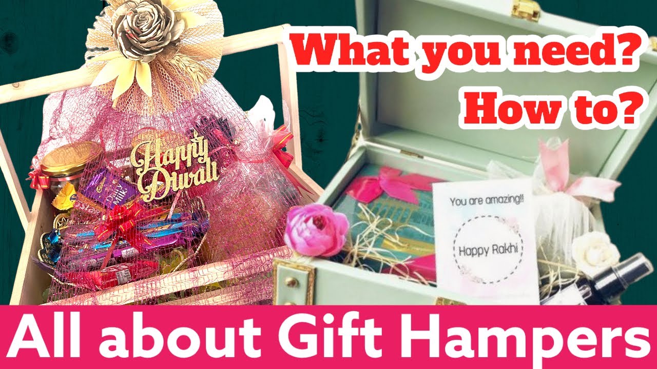 How to Make own Gift Hampers at Home | Gift Box Fillers | PineWood | Tutorial | Material | DIY