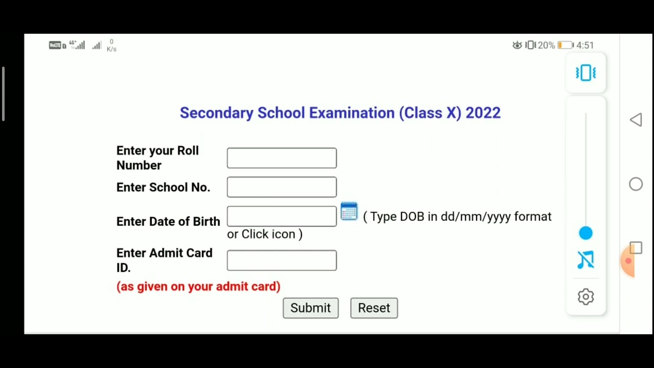 Result not found issue in class 10th 12th cbse result /2022