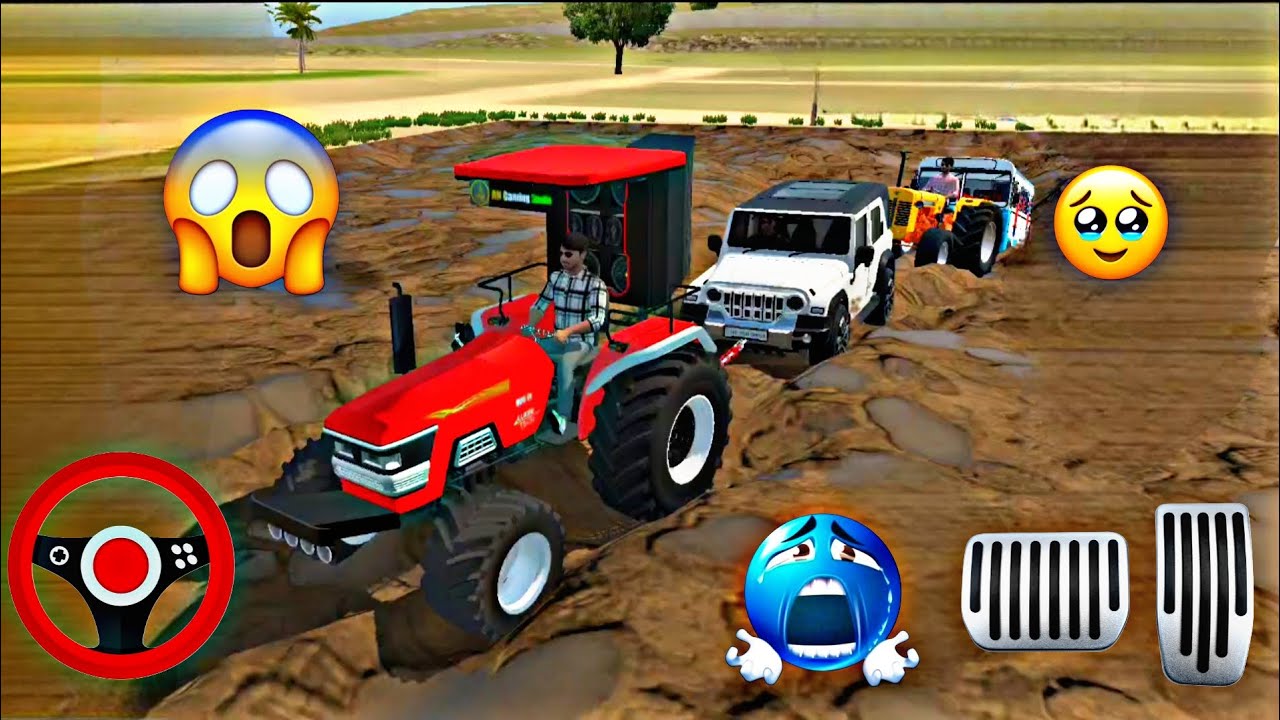 “Tractor Rescue: Bus Pulled Out!”😱