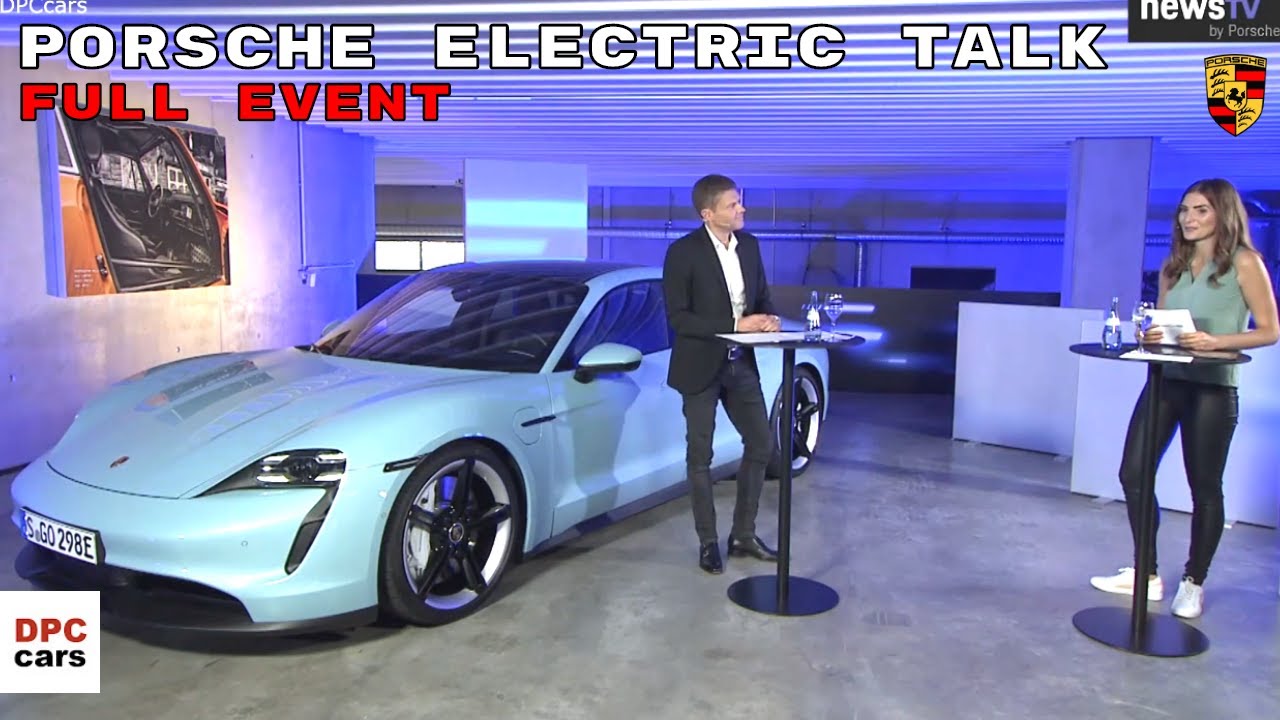 Porsche Electric Development Presentation 2020