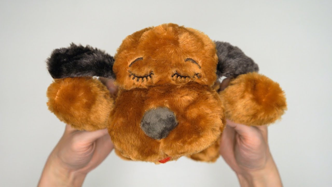 SmartPetLove Snuggle Puppy Heartbeat Stuffed Toy Unboxing