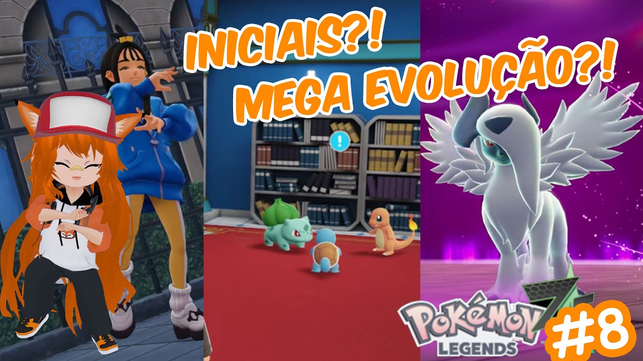 [VTUBER-BR] DANÇA, MAIS INICIAIS E MEGAS! - POKEMON LEGENDS Z-A #8